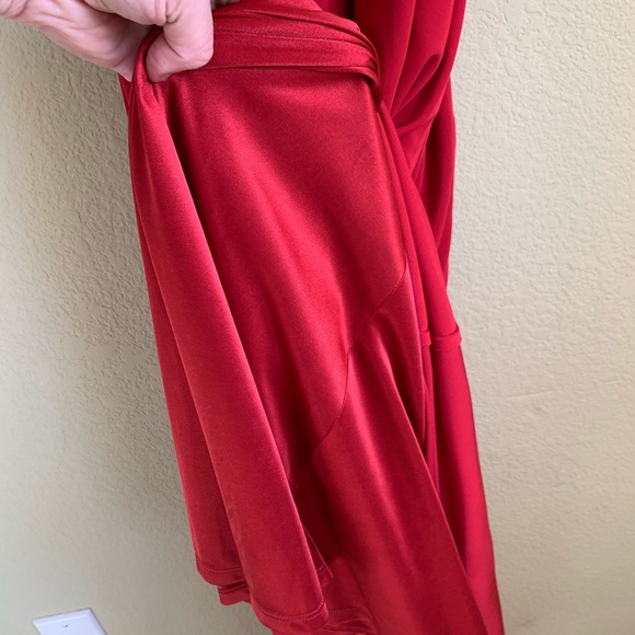 NWT DAVID MEISTER Red Sexy Dress - Picture 7 of 8